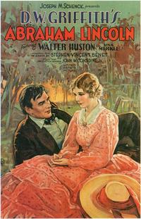 D.W. Griffith Abraham Lincoln Movie Poster