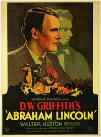 D.W. Griffith Abraham Lincoln Movie Poster
