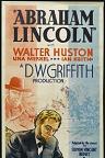 D.W. Griffith Abraham Lincoln Movie Poster