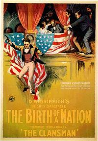 D.W. Griffith Birth of a Nation Movie Poster
