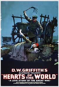 D.W. Griffith Hearts Of The World Movie Poster