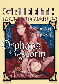 D.W. Griffith Orphans Of The Storm Movie Poster