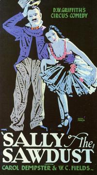 D.W. Griffith Sally Of The Sawdust Movie Poster