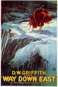 D.W. Griffith Way Down East Movie Poster