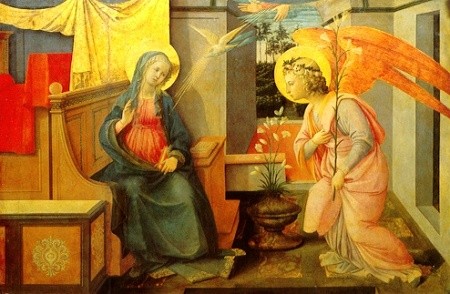 fra filippo lippi / annunciazione