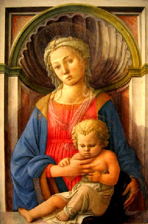 fra filippo lippi / madonna and child