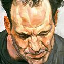 frank auerbach by lucian freud