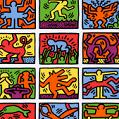 Title:  Retrospect, 1989 Artist: Keith Haring