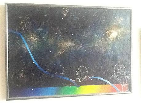 Russell Mills Maggie Gee Light Years Original Painting