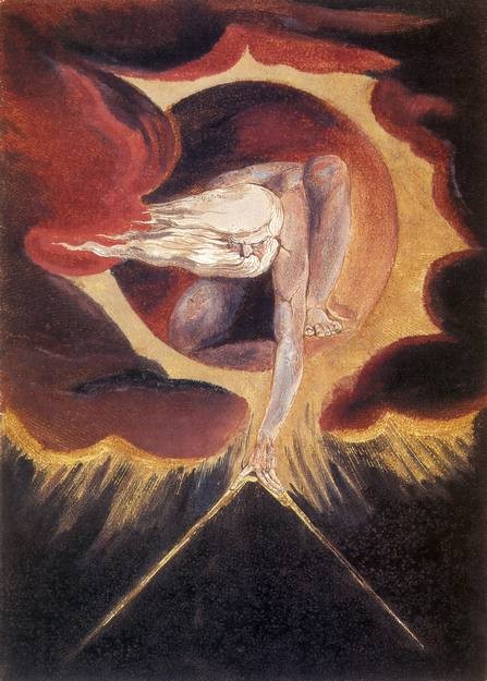 William Blake God As An Architect