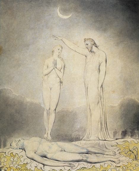 William Blake The Creation of Eve