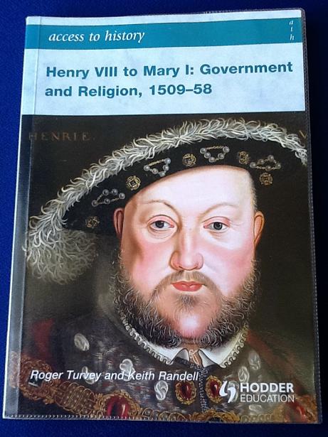 Henry VIII to Mary I Book