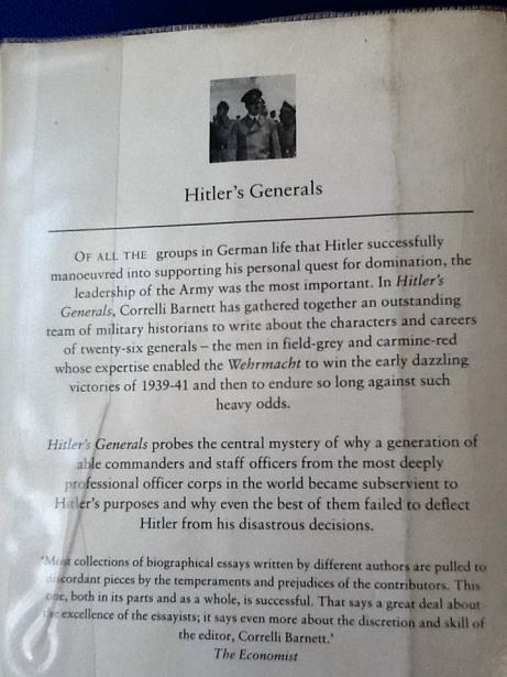 Hitlers Generals Book