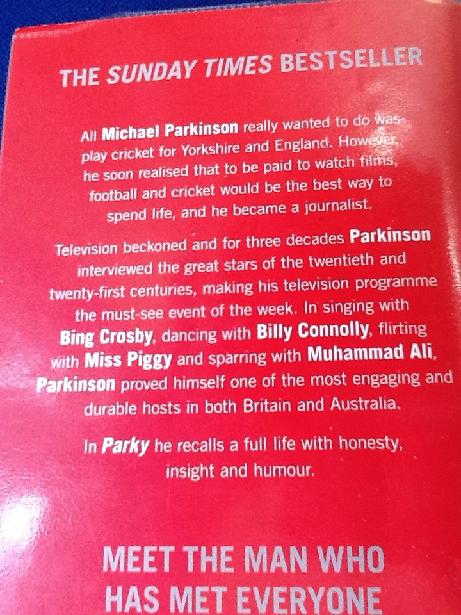 Parky Michael Parkinson Autobiography Book