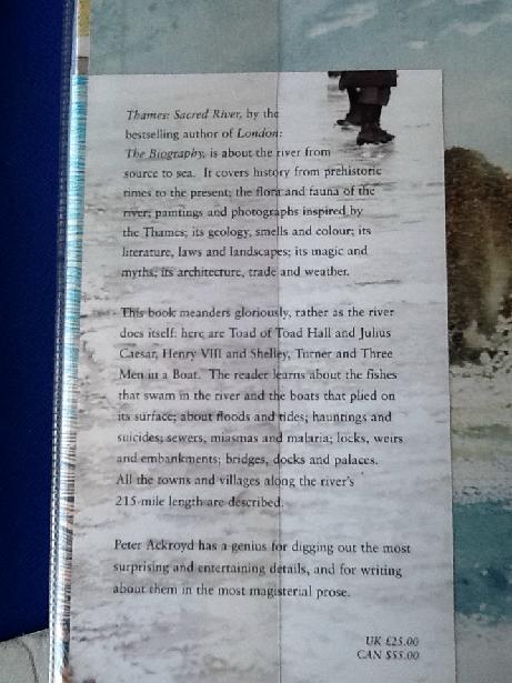 Peter Ackroyd Thames Book