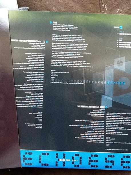 Pink Floyd Echoes UK limited edition 26-track 4-LP vinyl set