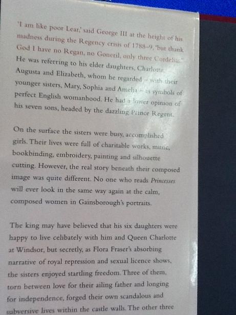Princesses 6 Daughers of George III Book