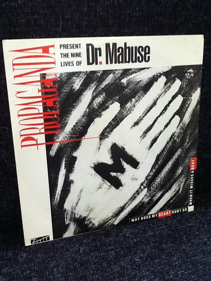Propaganda - Dr Mabuse UK 12 Vinyl (1984)