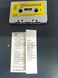 ABBA Greatest Hits Cassette