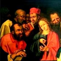 albrecht durer / christ, aged twelve, among the scribes