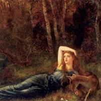 Arthur Hughes Endymion Fine Art Print
