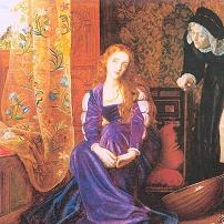 Arthur Hughes The Pained Heart (aka 'Sigh no more, ladies, sigh no more') Fine Art Print