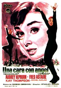 audrey hepburn funny face spanish poster