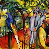 August Macke Large Canvas Prints