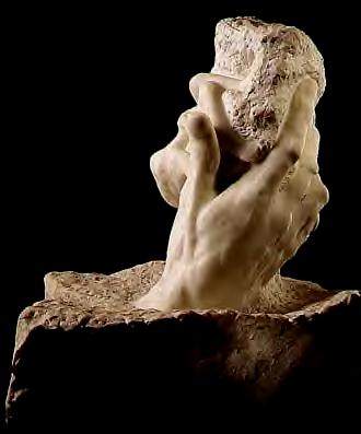 Title: The Hand of God. Artist: Auguste Rodin