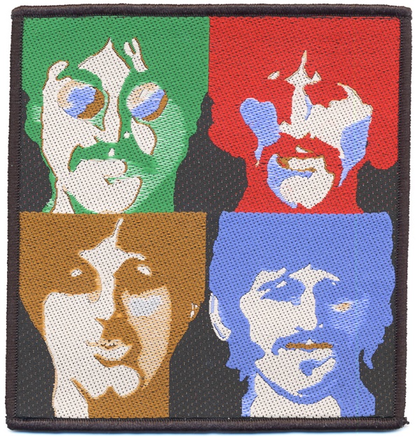 Beatles Apple Patch 8.5cm x 11cm