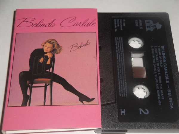 Belinda Carlisle - Belinda MIRLC1505 Cassette Tape Black Shell