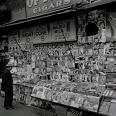 Title:  Newsstand, 32nd Street and Third Avenue, Manhattan 
Artist: Berenice Abbott