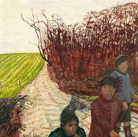 Carel Weight Autumn - A Windy Day
