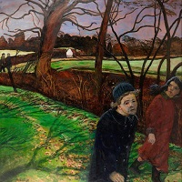 Carel Weight A Winter Walk