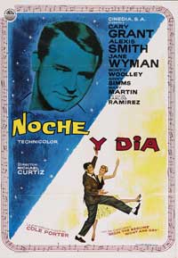 Cary Grant Night And Day Spanish Movie Poster