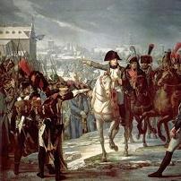 Charles Meynier Napoleon Abensberg Canvas Print