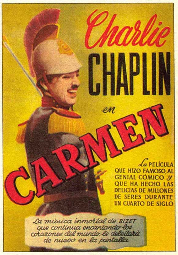 Charlie Chaplin A Burlesque on Carmen Poster