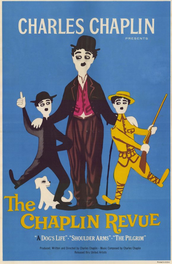 Charlie Chaplin The Chaplin Revue Poster