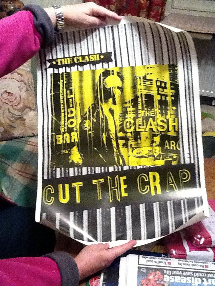 The Clash Cut the Crap poster
