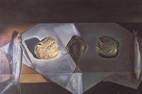 Salvador Dali Eucharistic Still Life Premium Canvas Print