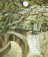 Salvador Dali La Jorneta Premium Canvas Print