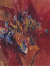 David Bomberg Cornflowers and Delphiniums