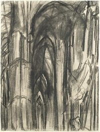 David Bomberg Interior, Westminster Abbey