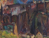 David Bomberg The Moor's Bridge, Ronda