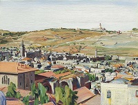 David Bomberg Jerusalem from the Mount of Olives