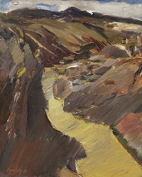 David Bomberg The River Tajo, Toledo