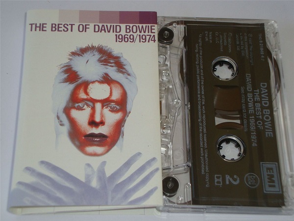 David Bowie - The Best Of - 1969-1974 Cassette Tape