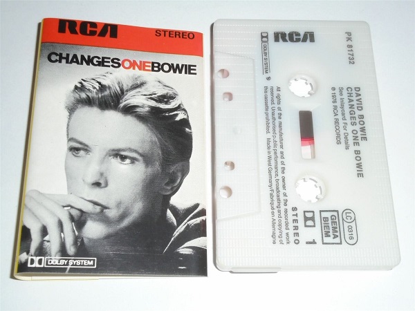 David Bowie - Changes One RCA Stereo West Germany PK81732 Cassette Tape