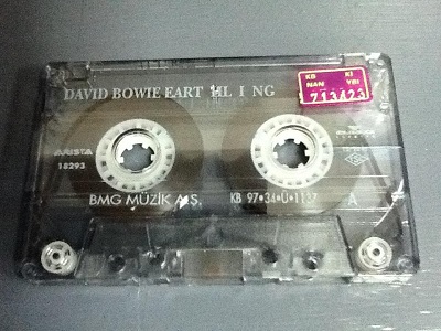 David Bowie Earthling Turkey Cassette