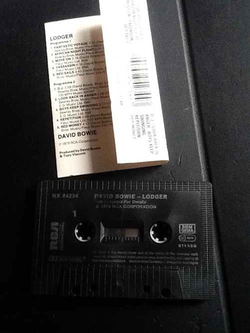 David Bowie Lodger RI DE Cassette